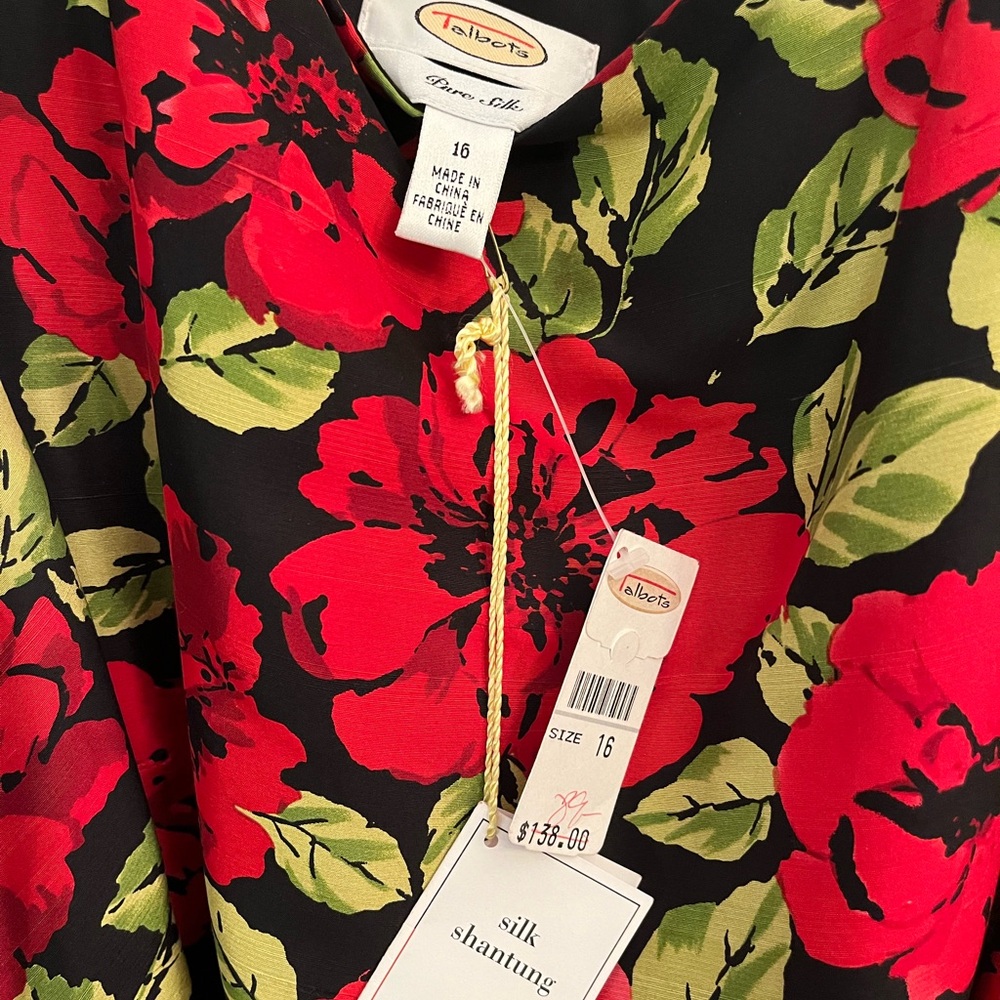 Talbots Silk Dress - Picture 2 of 5